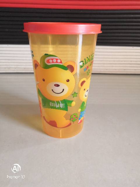 Gelas plastik tumbler tutup 650 ml sunlife vin cup botol souvenir