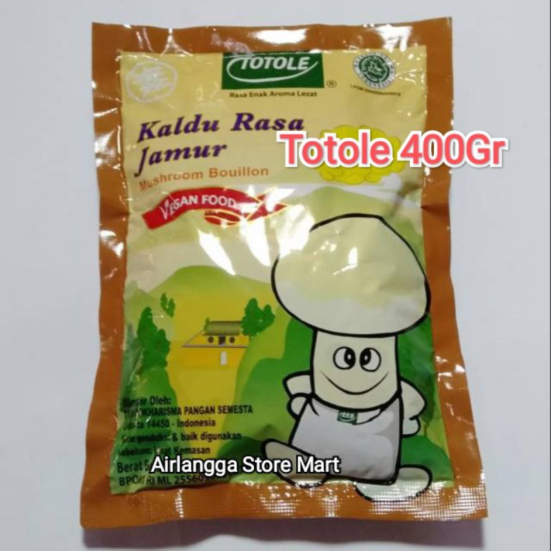 

Totole penyedap rasa jamur kemasan 400Gr