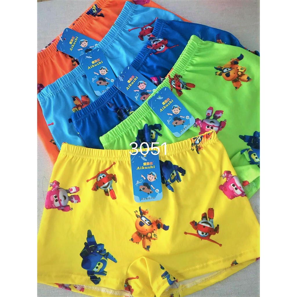 3051 Celana Dalam Anak Boxer CD Anak Super Wings 3051 Celana Dalam Anak Boxer CD Anak Super Wings
