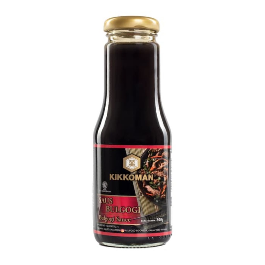 

Kikkoman Bulgogi Sauce Saus Halal Botol 300g