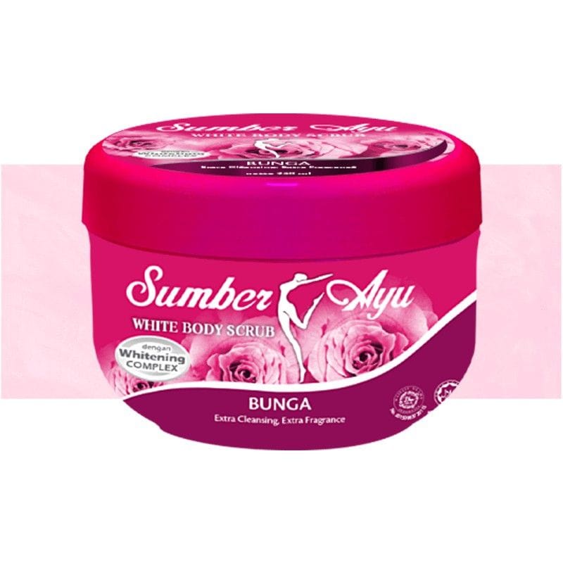 SUMBER AYU BODY SCRUB 100ML &amp; 250ML LULUR MANDI BULIR SCRUB PERONTOK DAKI