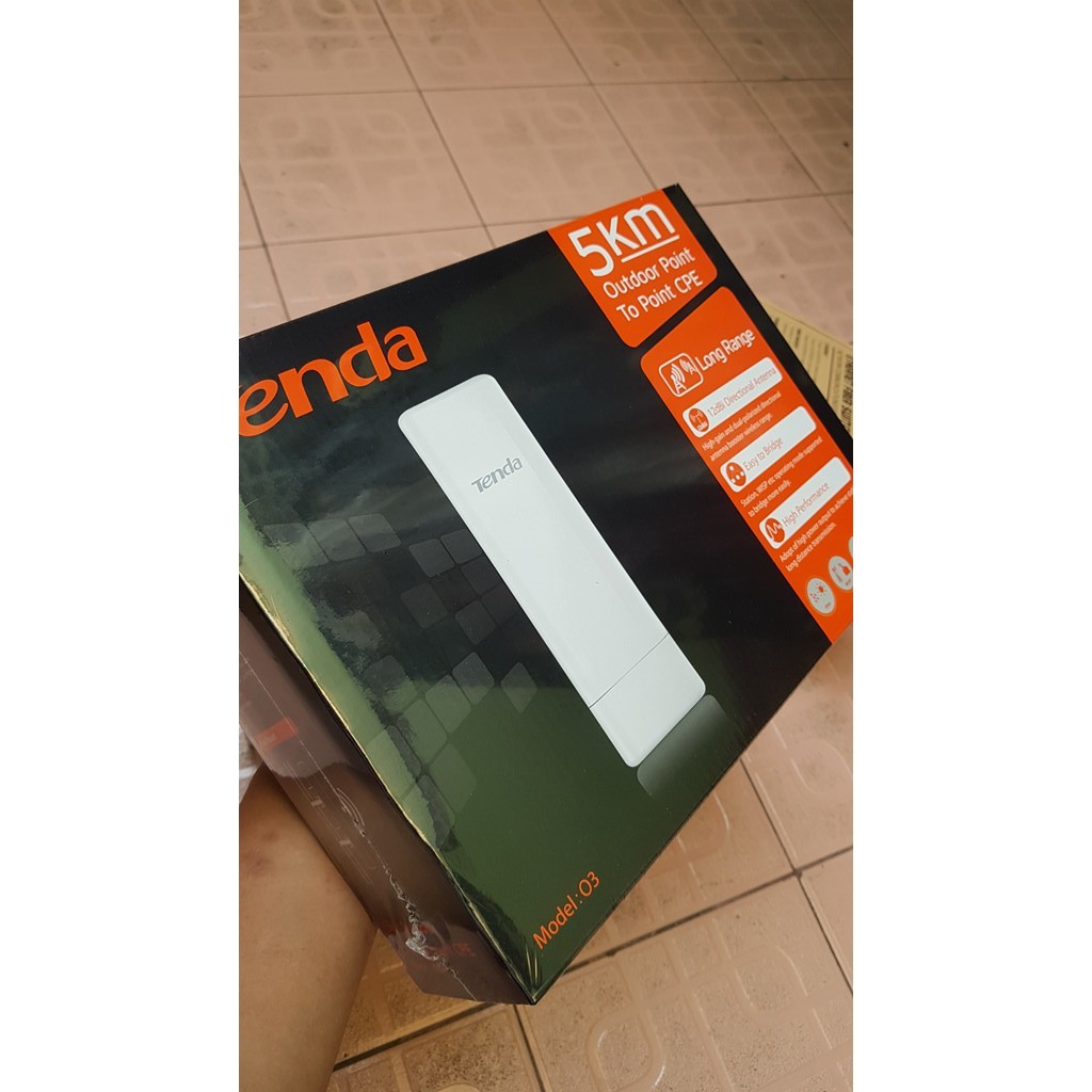 Tenda O3 V.2 Wireless Outdoor 2.4Ghz