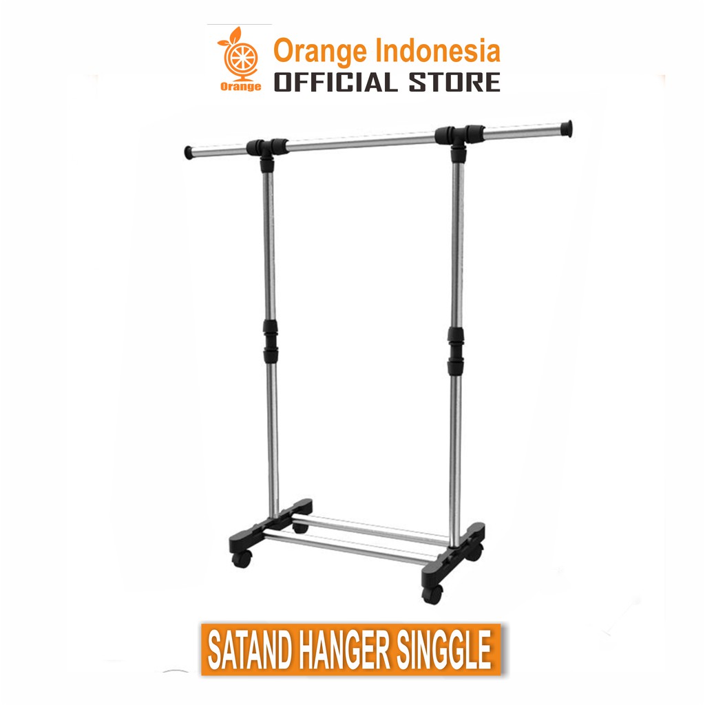 Stand Hanger Single Gantungan Baju beban Rak Baju 40kg  WHFURNITURE