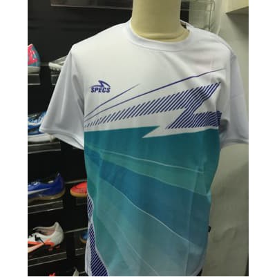kaos running specs sparta jersey white green blue original 100% new