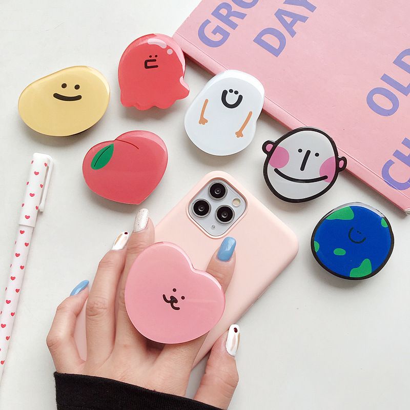 [TPC] BISA COD Pop Socket Phone Holder HP Korean Bear Cute Aesthetic AA LL008