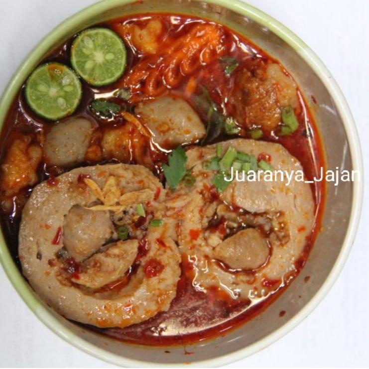 

Id1h1Gv--BASO SAPI JUMBO BERANAK ISI DAGING CINCANG SAPI/toping seblak,/kuah pedas chili oil/nikmat/HALAL
