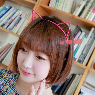 MK617 BANDO KAWAT CUTIE CAT  AKSESORIS RAMBUT  ANAK  BISA 