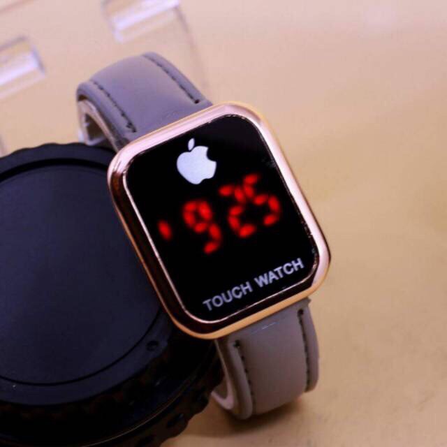 jam tangan iphone touch watch kulit unisex free box