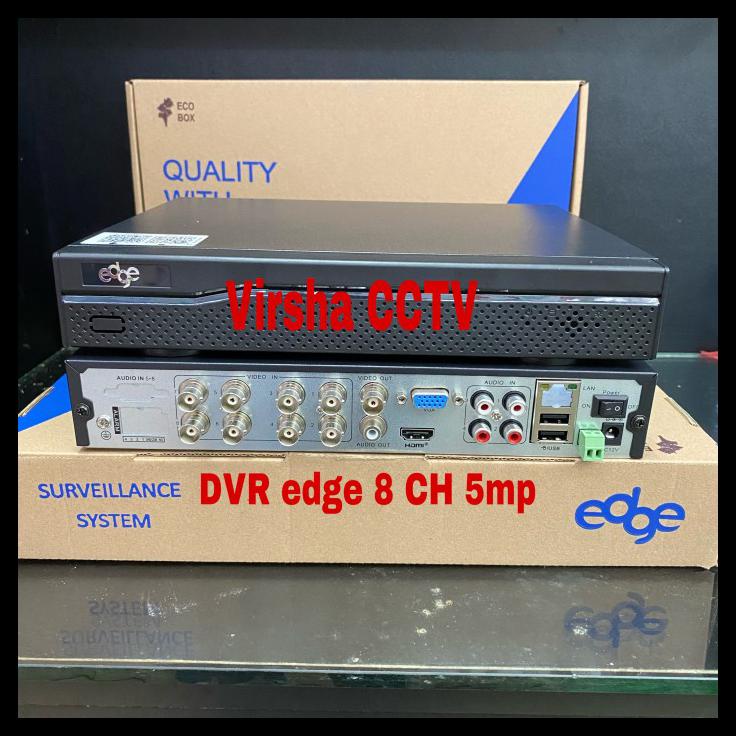 Terbaru Paket Dvr Nvr Cctv Edge 8Ch Kamera Ultra Resolution Asli 4K