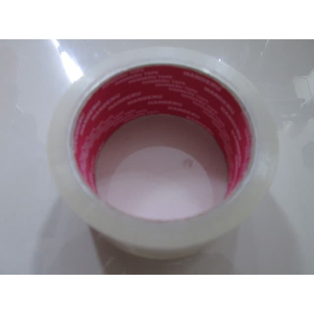 

Lakban OPP Solasi Selotip Handeru 45mm x 60yard Putih Transparant