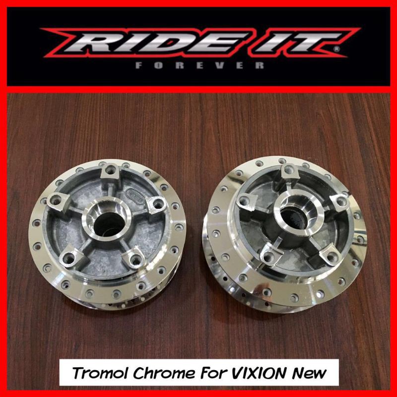 TROMOL RIDE IT VIXION NEW CAKRAM,KROM DEPAN BELAKANG