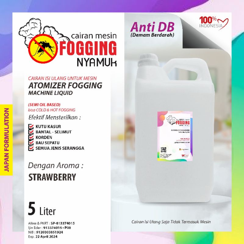 Fogging Anti nyamuk kemasan jurigen 5 liter