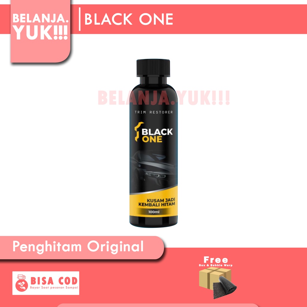 Black One (ORIGINAL BAYAR COD) Penghitam kendaraan Original