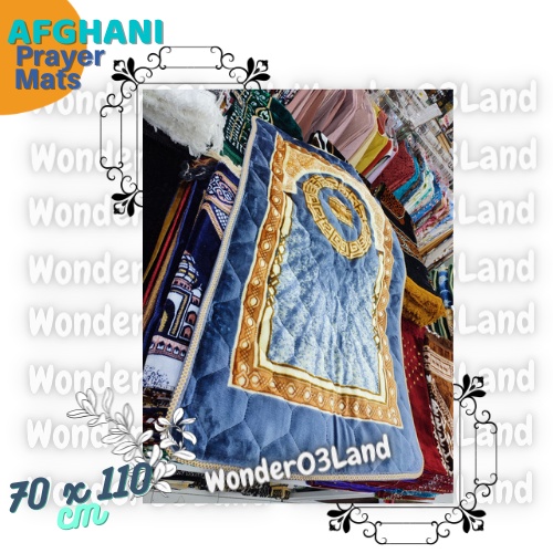 [NEW & ORI] AFGHANI PRAYER MATS SAJADAH TEBAL BERBULU EMPUK 70X110 CM 70 X 110 CM TURKI
