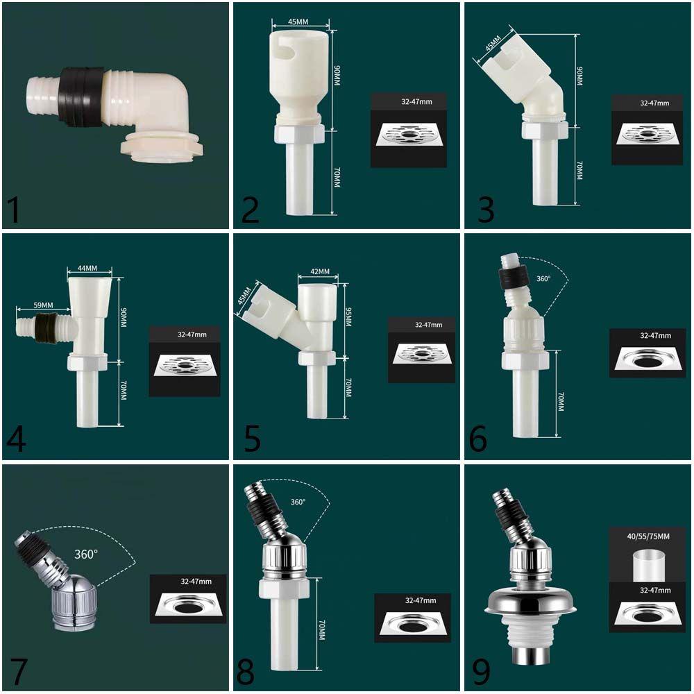 POPULAR Cuci Populer|Konektor Tee Pipa Air Floor Drain Penyambung Saluran Air Sambungan Pipa Air Selokan Anti Luber