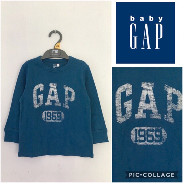 Baby Gap Long Sleeve Tee/ baby gap tee/ kaos baby gap