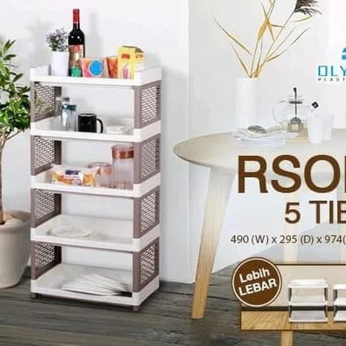 rak susun serbaguna olymplast RSOB-5 termurah