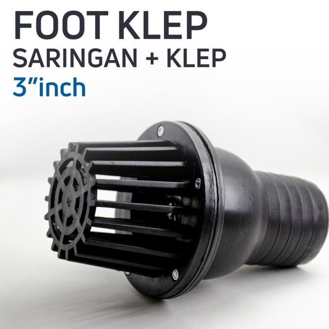 #####] Foot klep PVC 3 inch foot valve saringan pompa air