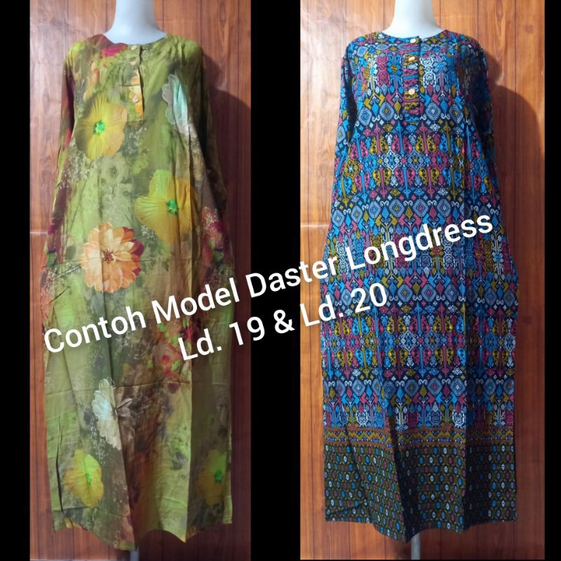 Daster LongDress Ld. 20 Dan Ld. 19 KudaMas