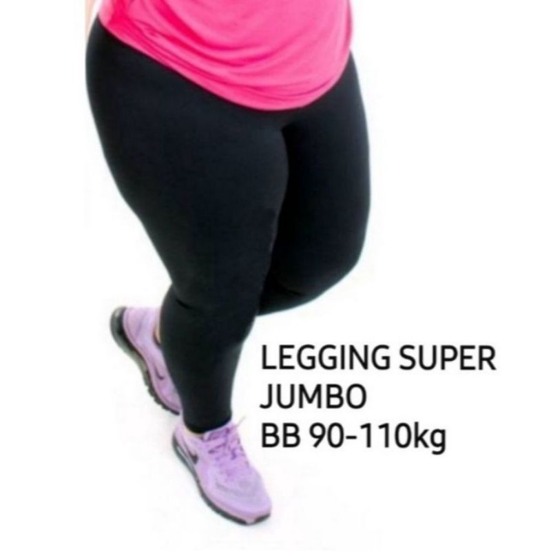 Legging Panjang Jumbo Spandek / Legging Olahraga / Legging daleman gamis