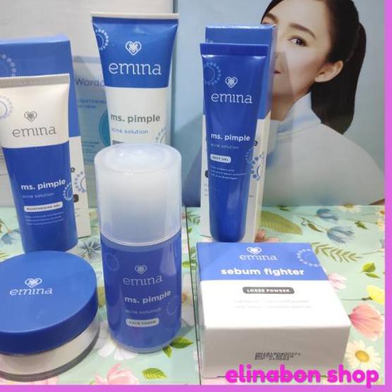『 Flash Sale 3.3 』 -ss 1- Emina ms.pimple paket lengkap(acne solution) .,.,.,.,
