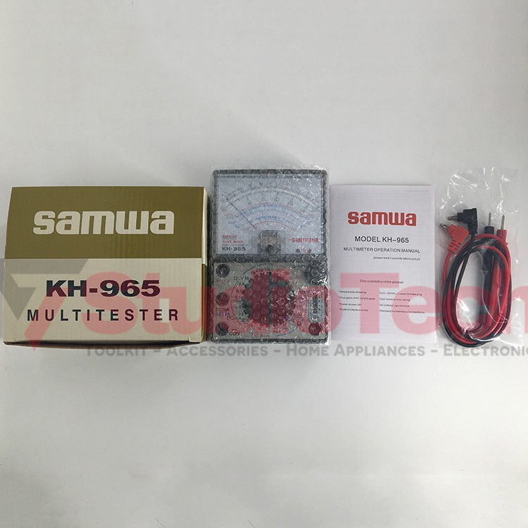 MULTITESTER AVOMETER ANALOG SAMWA KH-965 HIGH QUALITY