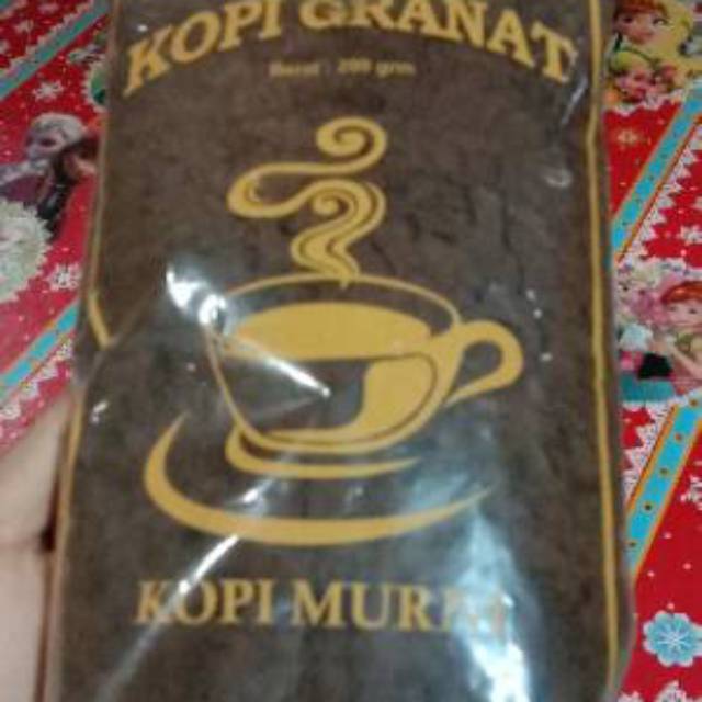 

Kopi lelet granat khas sarang Rembang