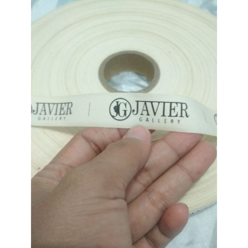 pita katun sablon 1cm