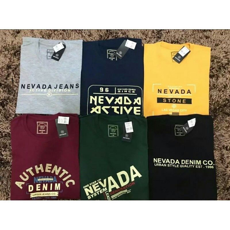 KAOS OBLONG NEVADA 3PCS /KAOS OBLONG PRIA