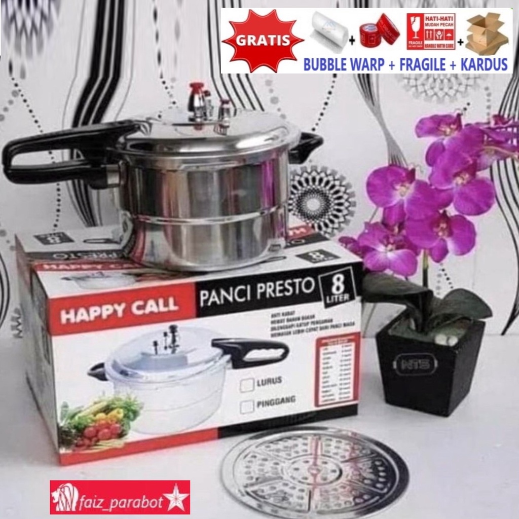 PANCI PRESTO HC/ HAPPY CALL 8,0  Liter 24 CM