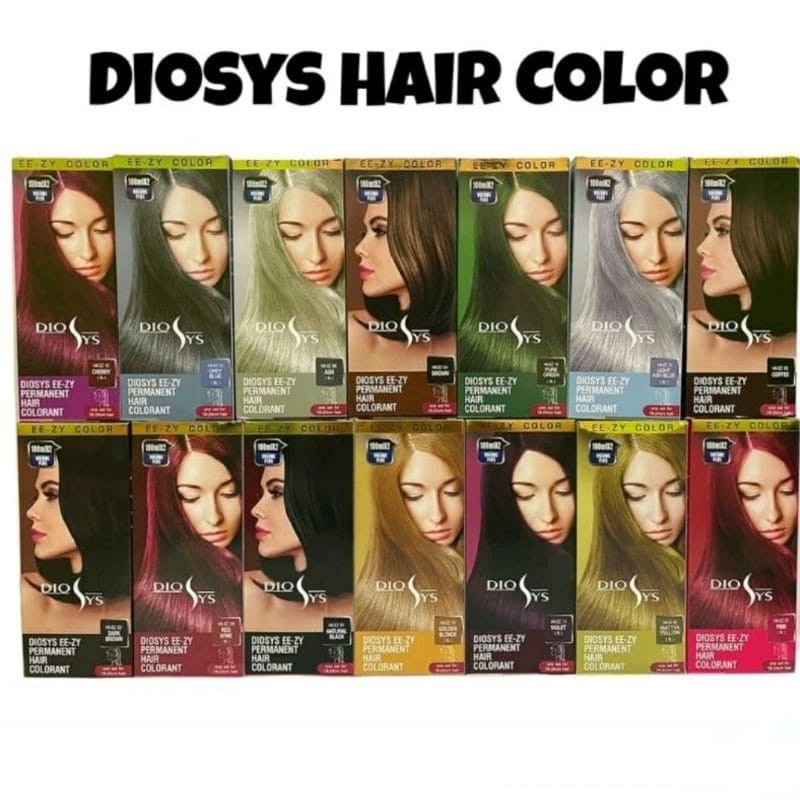 Diosys Hair Color / Semir Rambut Dyosis / Diosis 100ml