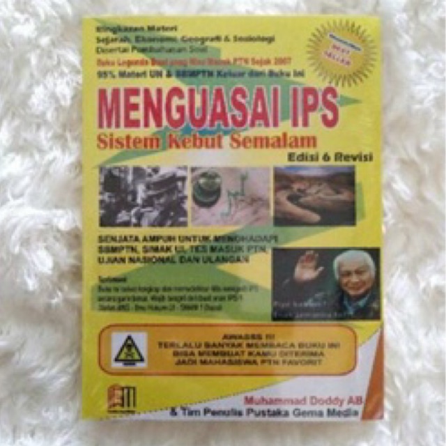 Buku Menguasai IPS Sistem Kebut Semalam (IPS SKS) Buku UTBK SBMPTN SBMPN