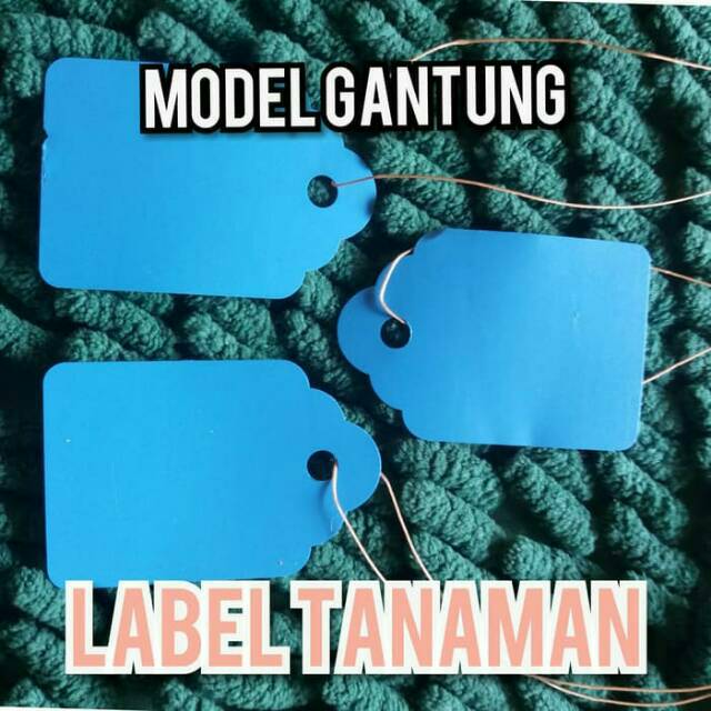 

Label tanaman / plant label / label harga