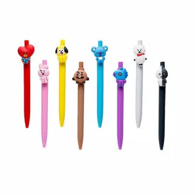 

Pulpen mekanik motif BTS21 Bangtan Boys Kpop