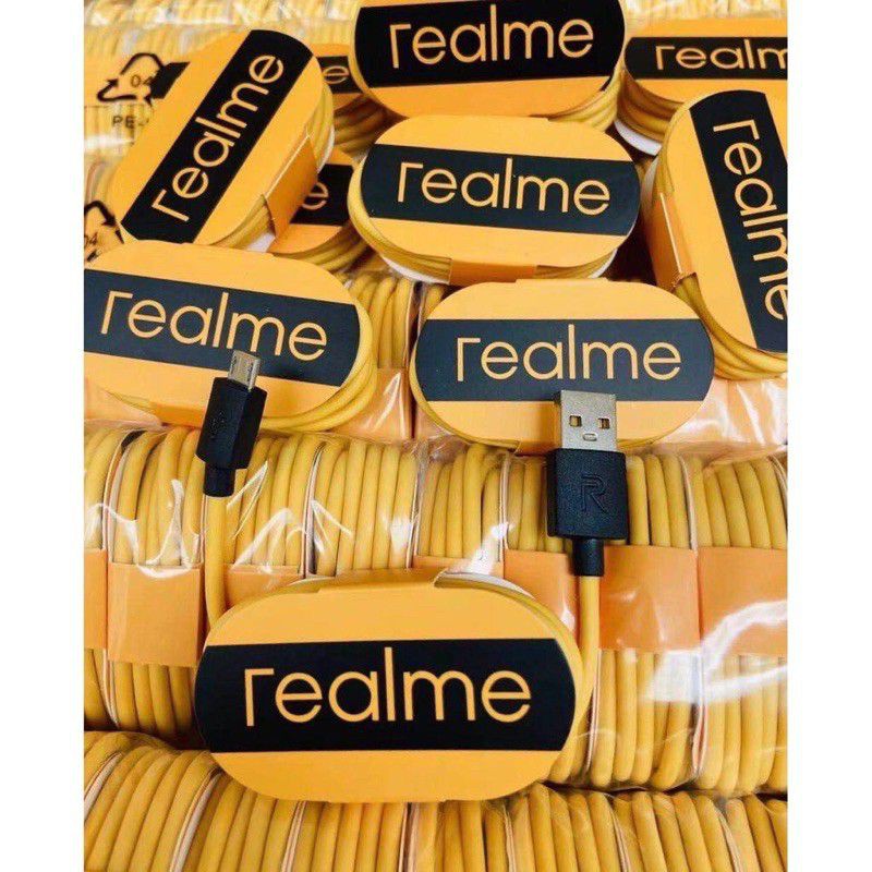 Kabel Data Realme Vooc 3.0 Micro Usb &amp; Type C Kualitas Bagus