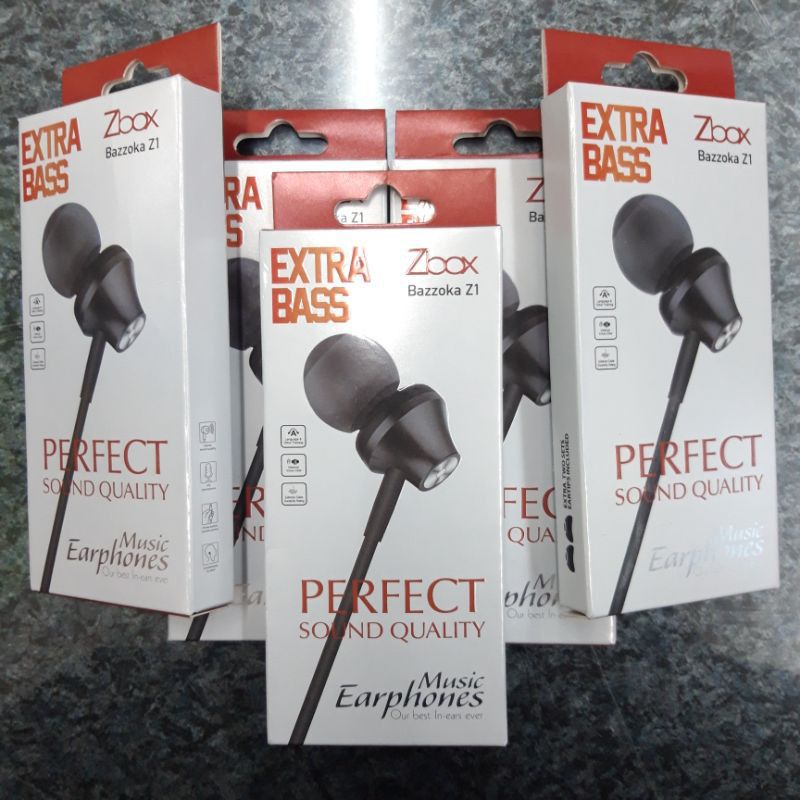 Earphone ZBOX Bazzoka Z1