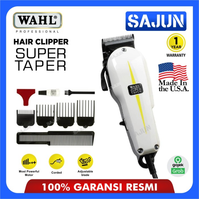 WAHL Professional Corded Clipper SUPER TAPER Classic 8467 Alat Cukur