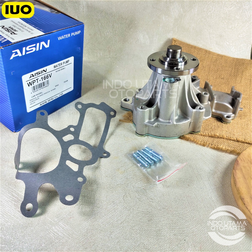 Water Pump Toyota FORTUNER dan INNOVA DIESEL AISIN WPT 166V