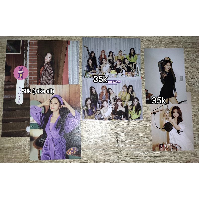 fromis_9 kihno photocard - my little society album