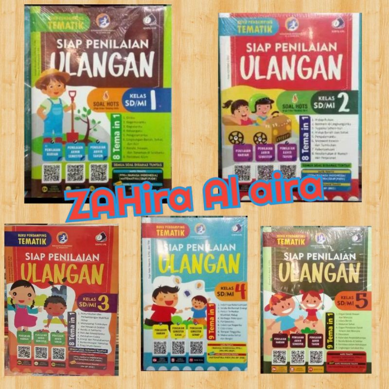 

SIAP PENILAIAN ULANGAN TEMATIK