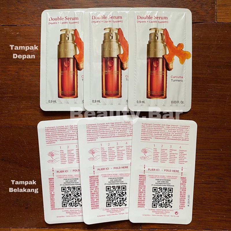 Clarins Double Serum 0.9ml - 0,9ml sachet