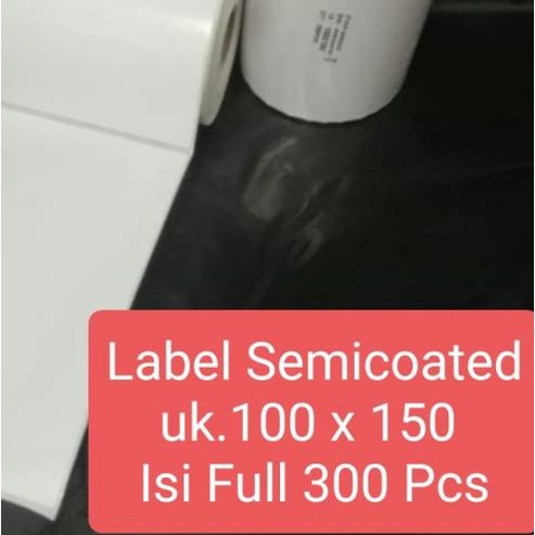 

♠ KERTAS LABEL PRINTER BARE 100X150MM (1LINE)4" X 6" SEMICOATED ✱