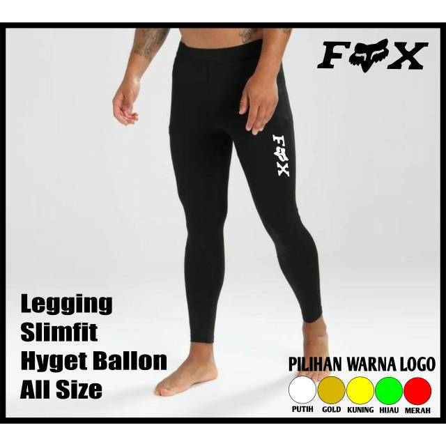 Celana sepeda model legging panjang sepeda fox