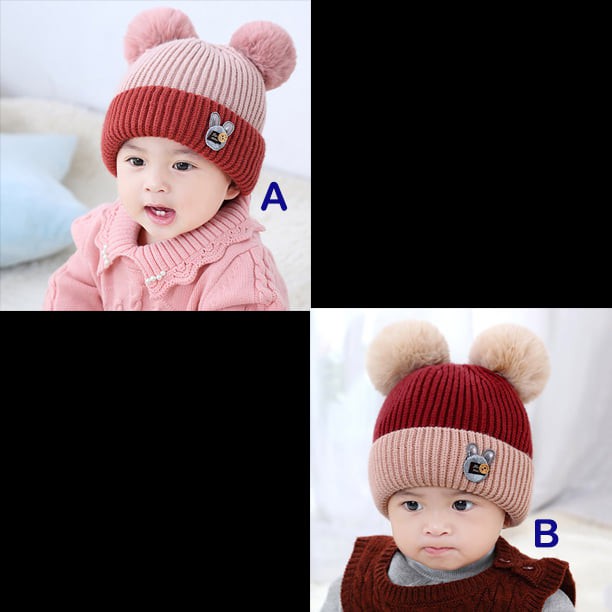 Topi Kupluk Knitted Anak