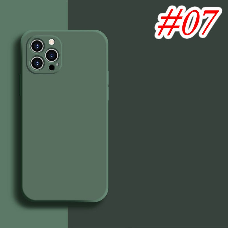 Casing Samsung A53 A50 A50S A32 A30 A30S A20 A10 A10S A7 2018 J7 J6 J6+ J4 J4+ Prime Plus Solid Color Straight Edge Protect Camera Soft Case-#07
