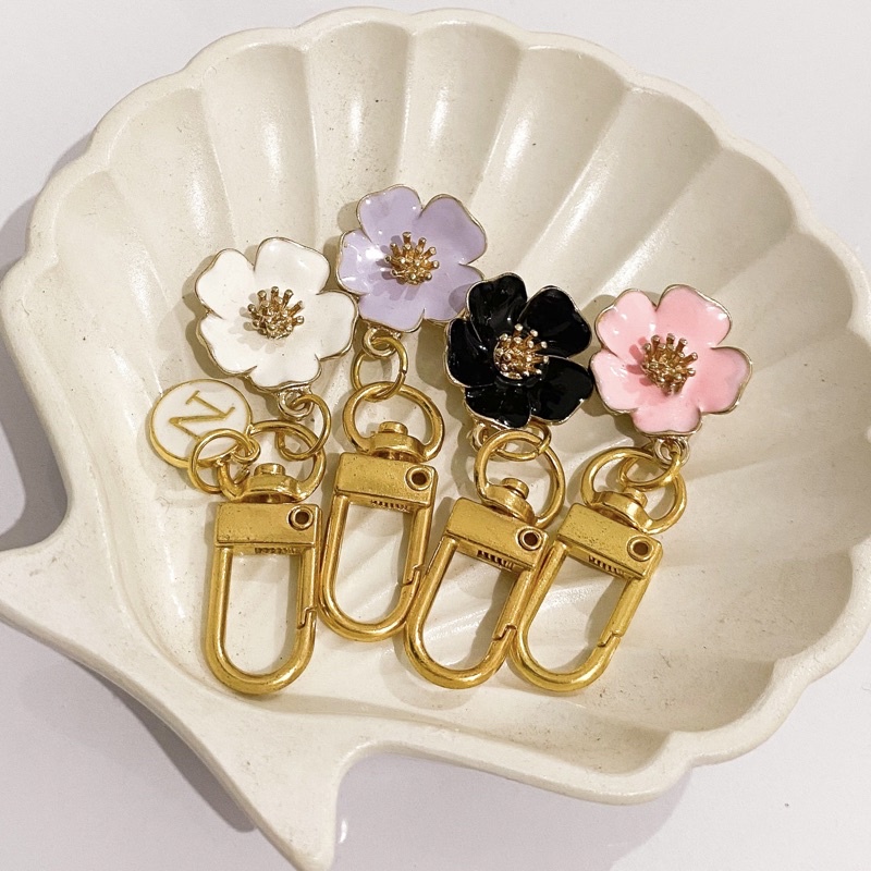 Keychain Bag Charm gantungan Blooming Airpods Hanger Custome