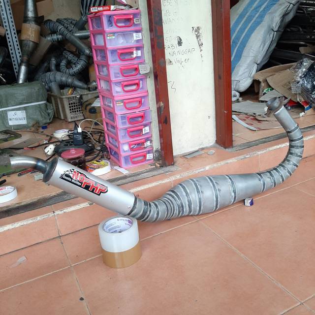 MURAH  knalpot racing kolong kobra galvanis rxk rxs rx king yamaha YT NO PHP