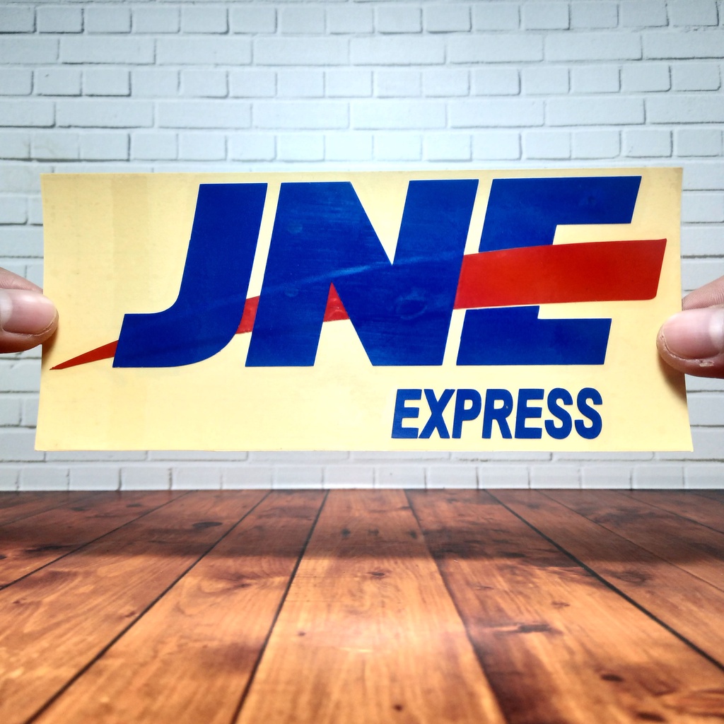 Cutting Stiker Jne Express Variasi Motor Mobil Sticker Timbul Keren Nyala Dasbor Spakbor Visor Body Kaca Helm Laptop Hologram Reflective Tahan Air Bodi Samping Nama Jepang Scoopy Vario Beat NMAX PCX Vespa Aesthetic Pickup Anime Windshield Kustom Modif