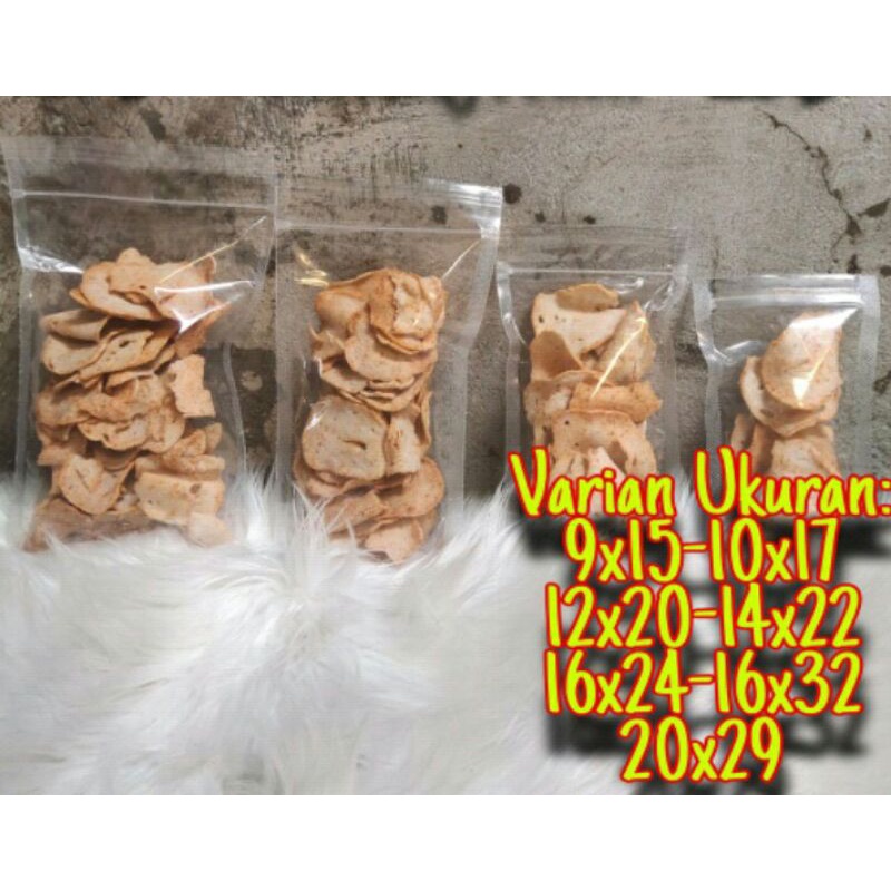 PLASTIK STANDING POUCH, PLASTIK KLIP DOBEL SEAL, PLASTIK SNACK TEBAL