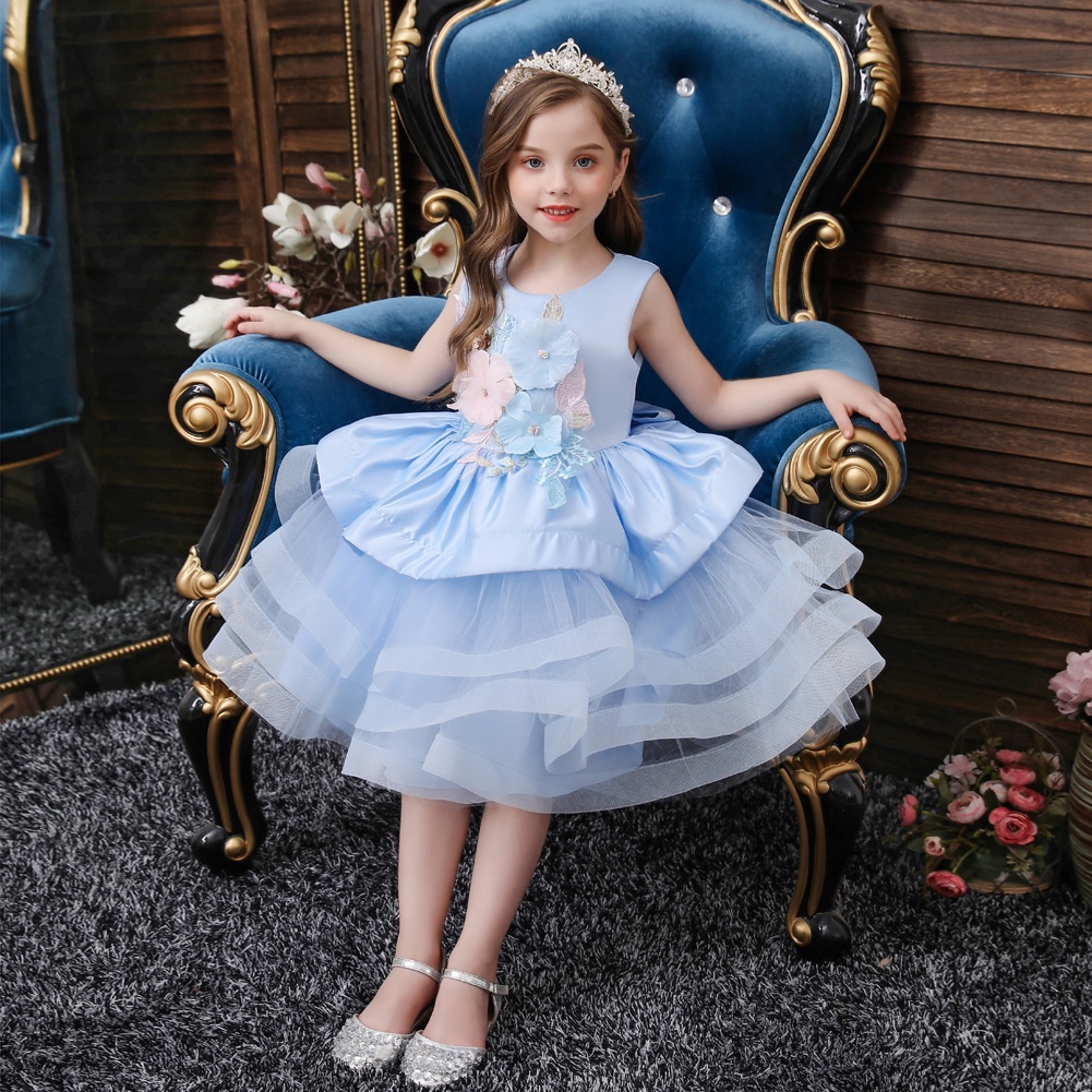 BAJUKIDDIE MIRU DRESS GAUN PESTA ULANG TAHUN ANAK TUTU PRINCESS IMPOR